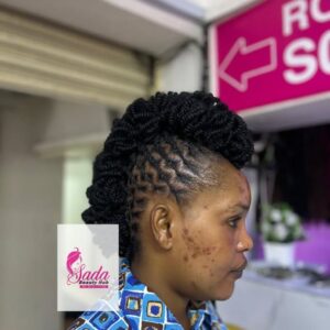 spring twist hairstyle