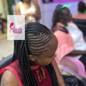 Knotless Braids Installation in Nairobi & Mombasa | Sada Beauty Parlour