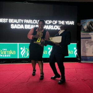 SADA Beauty Parlour Wins Best Beauty Parlour at the Baraka Awards